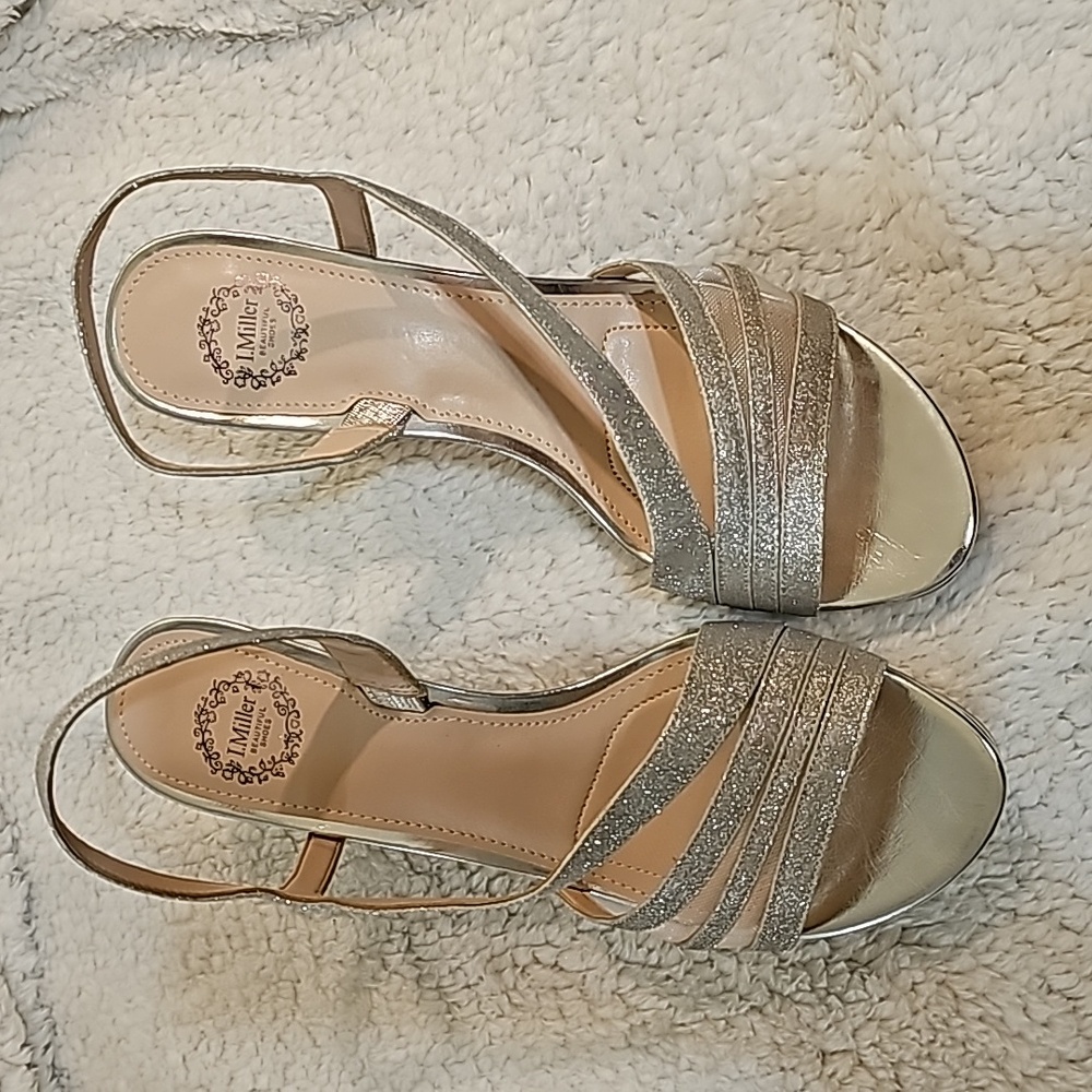 I.Miller  open toed sandles, never worn, still in original box